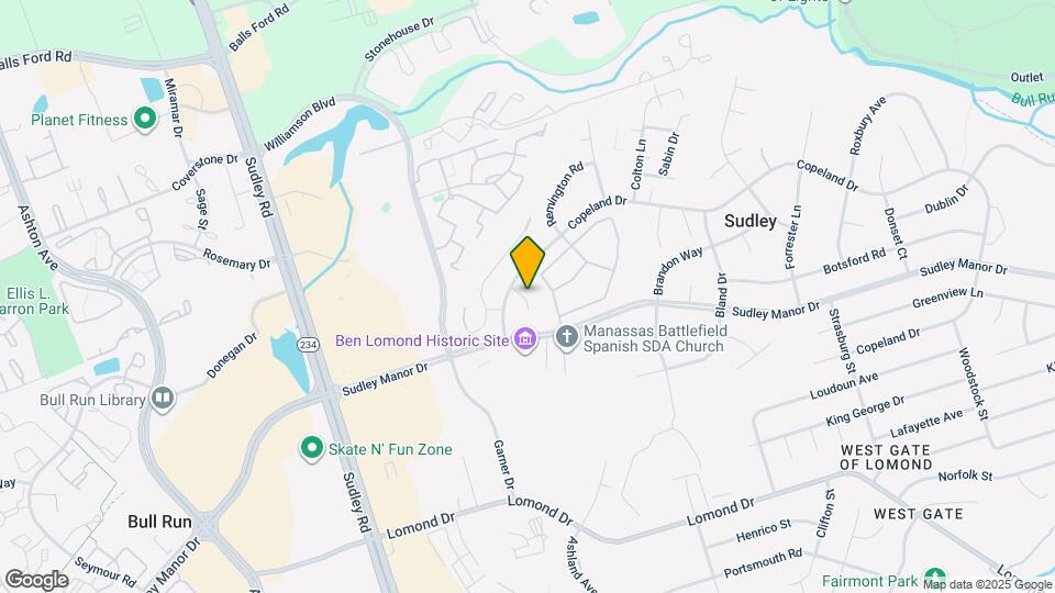 7667 Callan Dr Map and Location Details