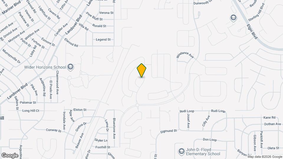 3589 Benham Rise Rd Map and Location Details