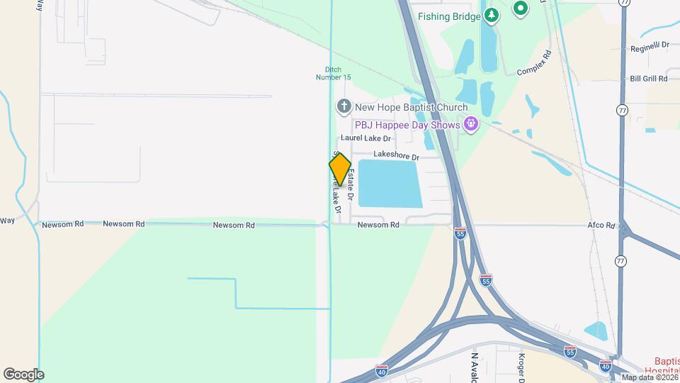 104 Sycamore Lake Dr Map and Location Details