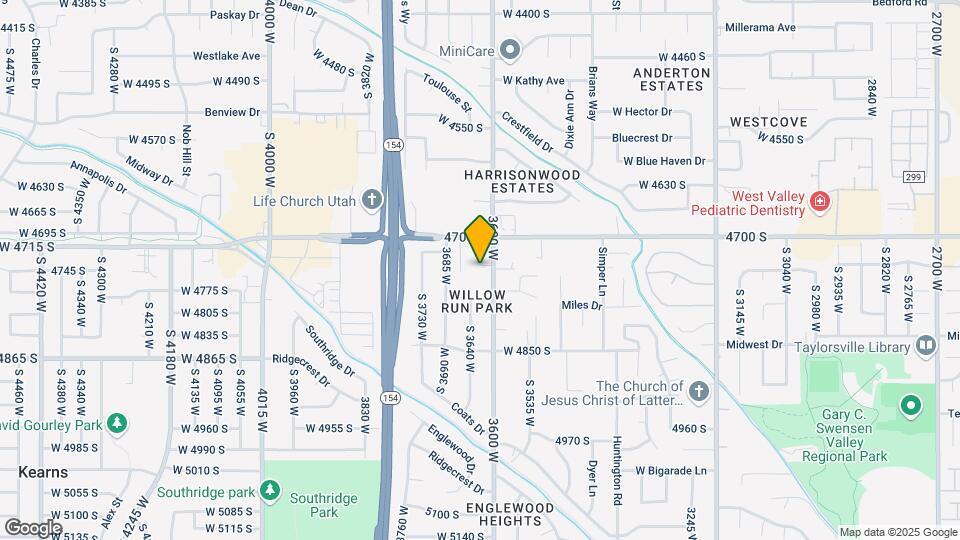 4730 S 3600 W Map and Location Details