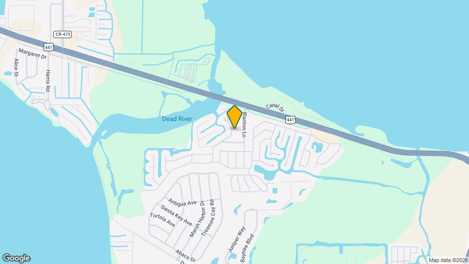 11910 Sunset Dr Map and Location Details