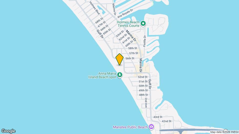 5400 Gulf Dr Map and Location Details