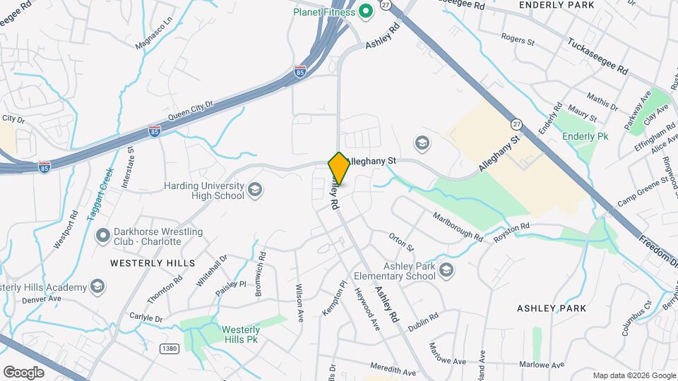 1909 Ashley Rd Map and Location Details