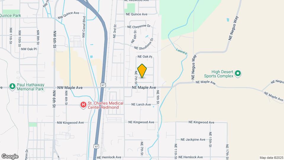 735 NE Negus Pl Map and Location Details