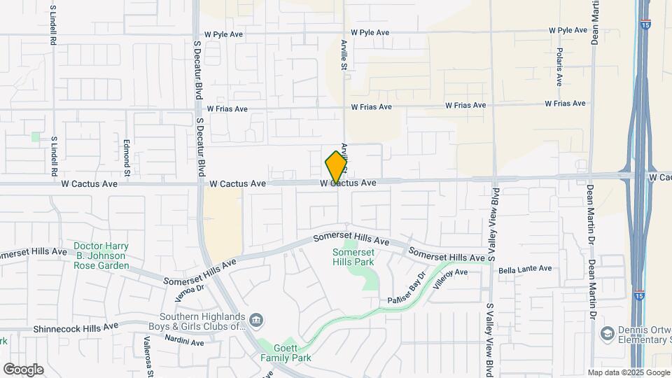 4434 Verdiccio Ave Map and Location Details