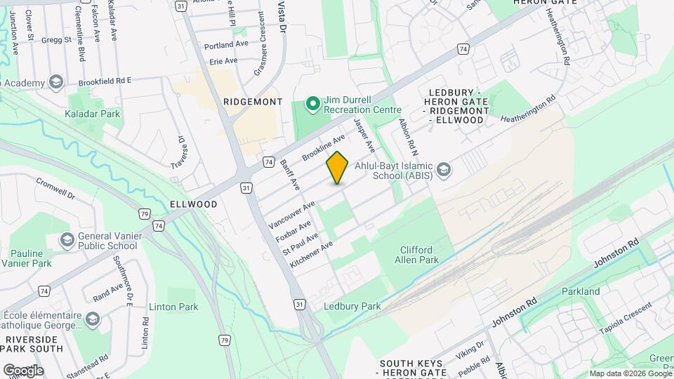 1307 Vancouver Ave Map and Location Details