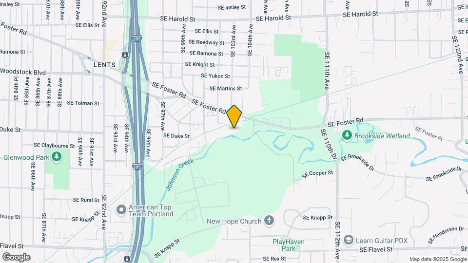 6402 SE 103rd Ave Map and Location Details