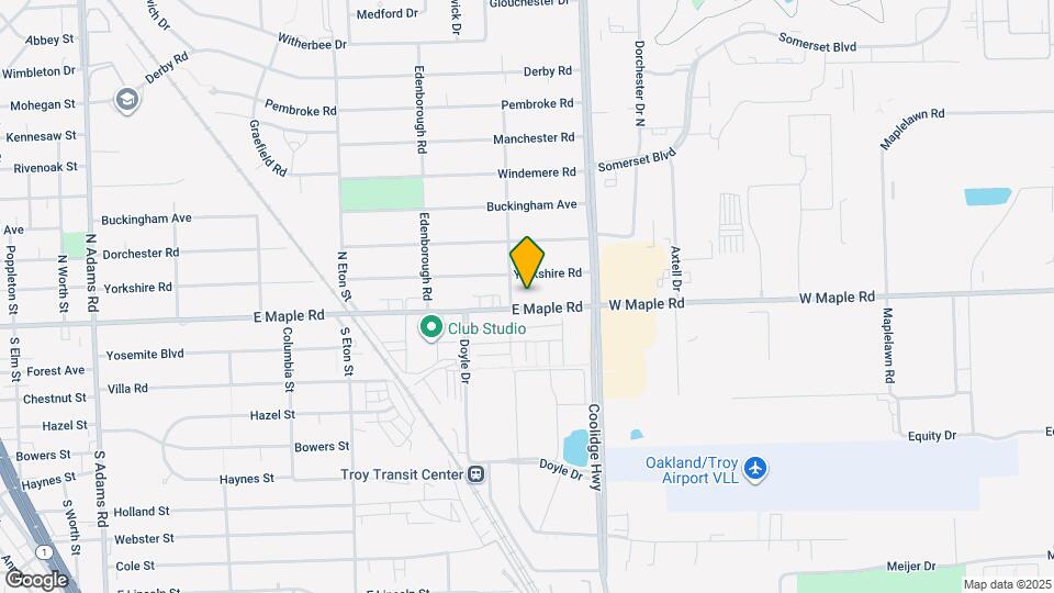 2655 E Maple Rd, Unit 19 Map and Location Details