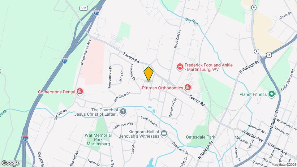 319 Pendleton Dr Map and Location Details