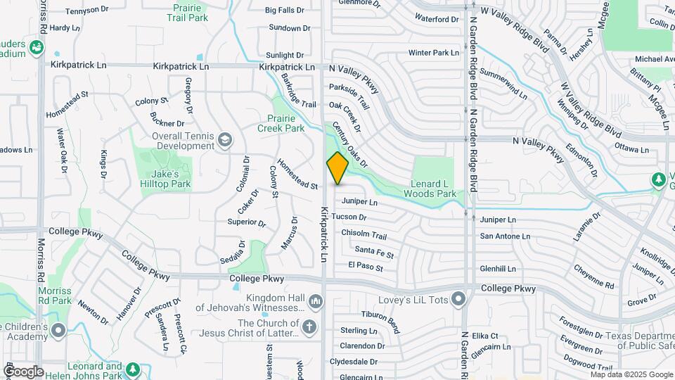 1874 Pecos St Map and Location Details