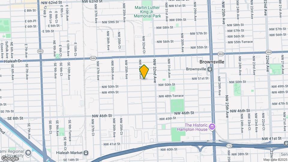 3280 NW 51st St Map and Location Details