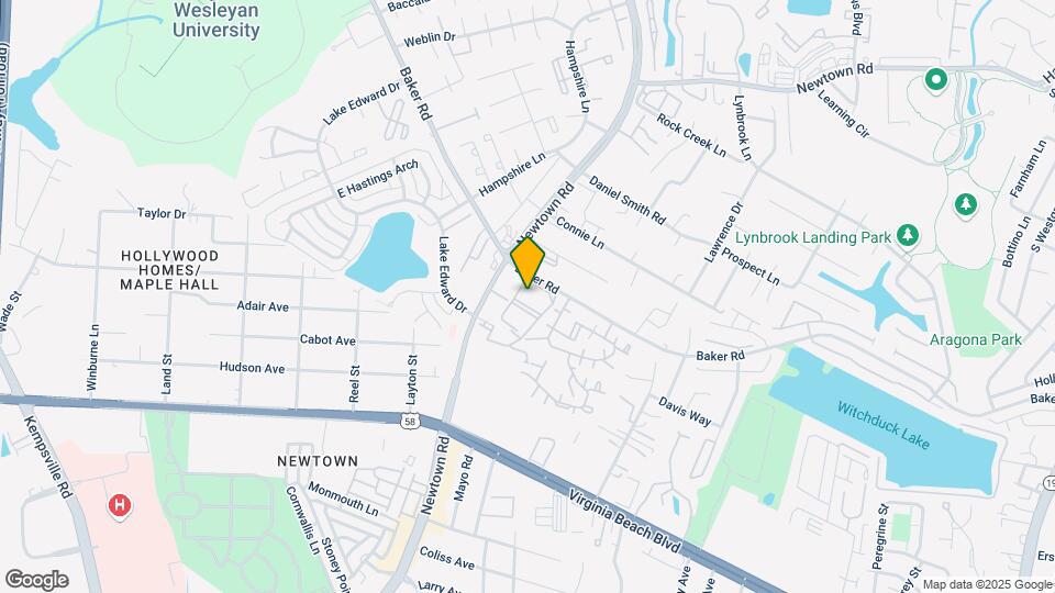 552 Newtown Rd Map and Location Details