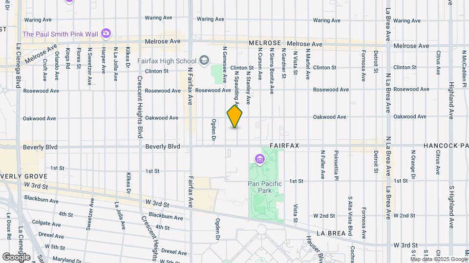 337 N Spaulding Ave Map and Location Details