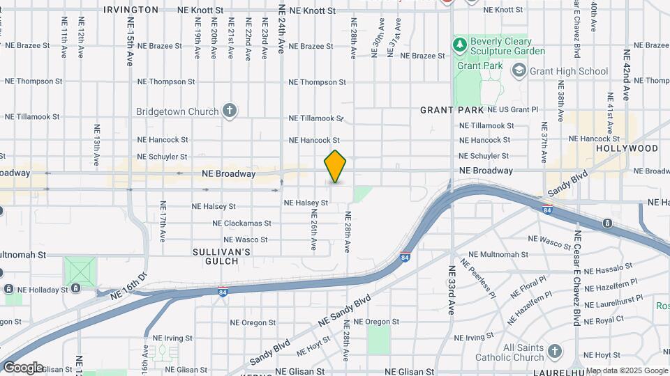 2717 NE Weidler St Map and Location Details