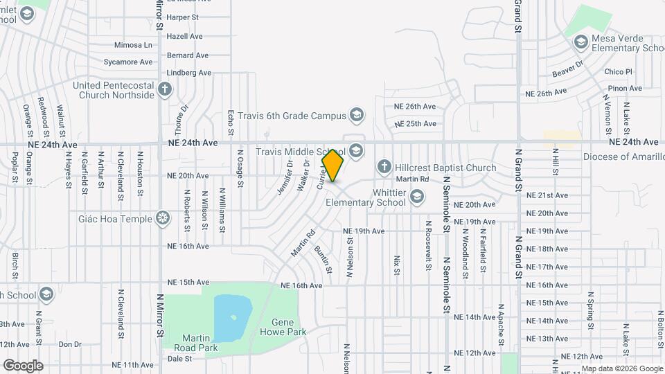 2606 NE 20th Ave Map and Location Details