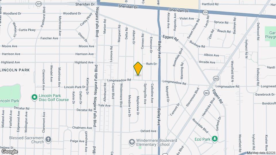 166 Longmeadow Rd, Unit apt 4 Map and Location Details