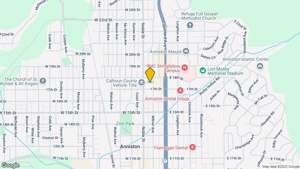 1710 Wilmer Ave Map and Location Details