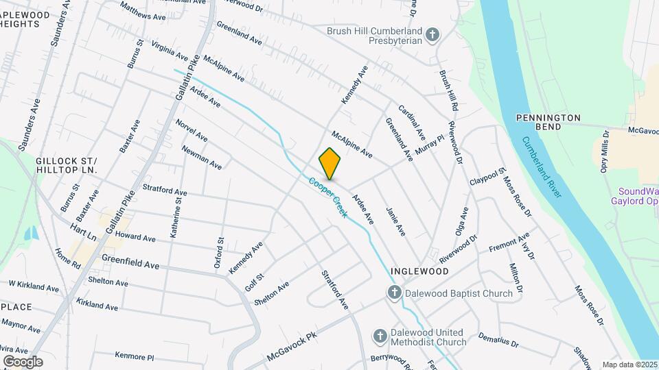 1322 Ardee Ave Map and Location Details