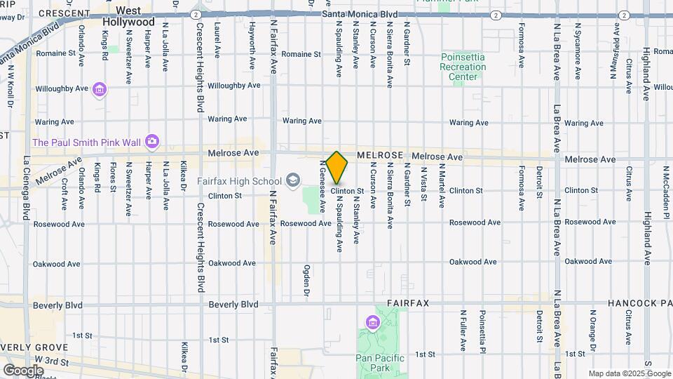 601 N Spaulding Ave Mapa y Detalles de la Ubicación