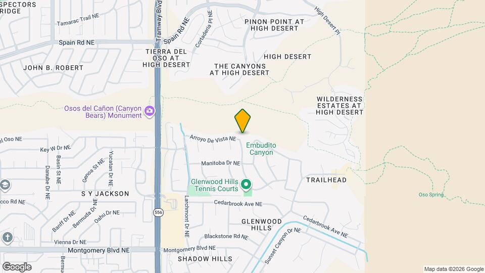 5024 Calle de Tierra NE Map and Location Details