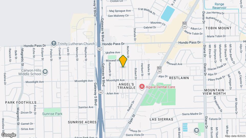 8940 Ankerson St Map and Location Details