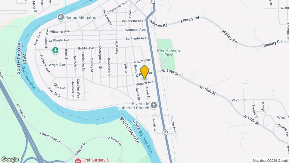 2007 Nash St Map and Location Details