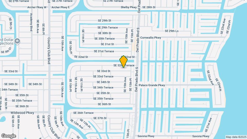 1435 SE 33rd St Map and Location Details