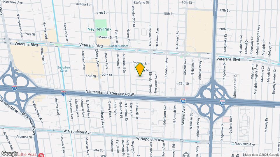 3731 Bunker Hill Dr Map and Location Details