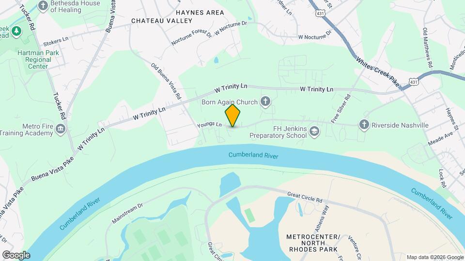 910 Youngs Ln Map and Location Details