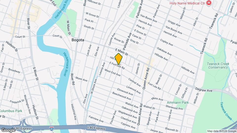 86 E Fort Lee Rd Map and Location Details