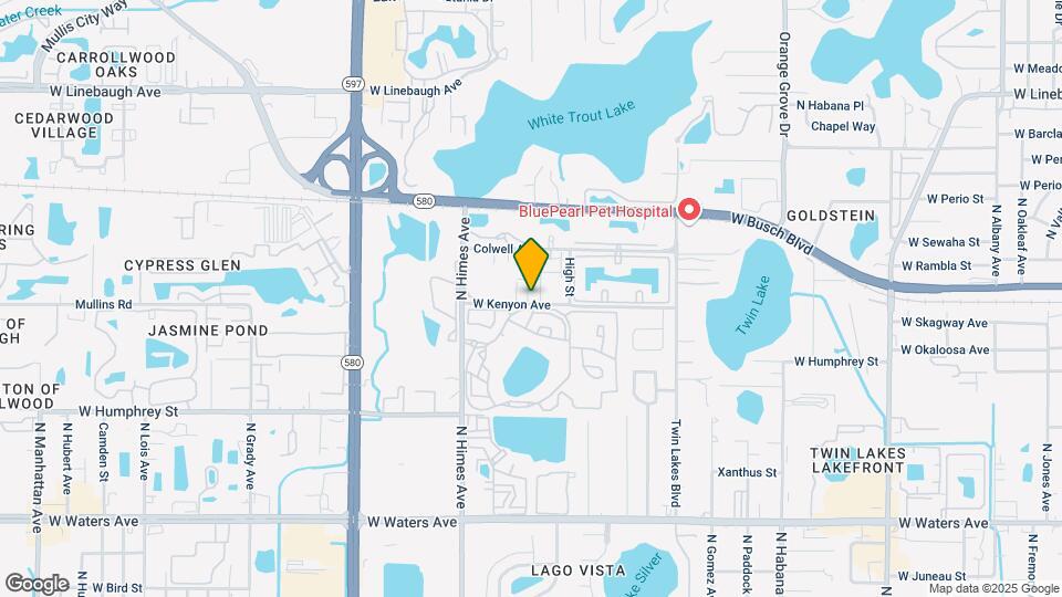 8707 Palm Ranches Pl Map and Location Details