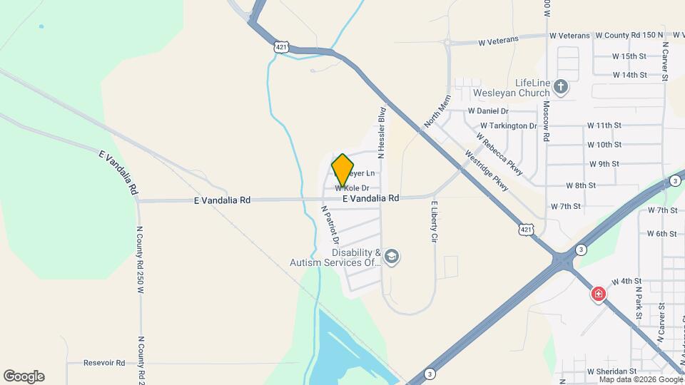 1659 W Kole Dr Map and Location Details