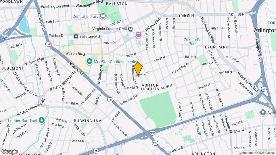 440 N Nelson St Map and Location Details