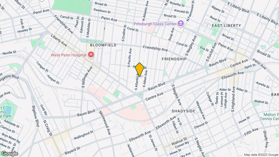 447 S Atlantic Ave, Unit 3rd Floor Map and Location Details