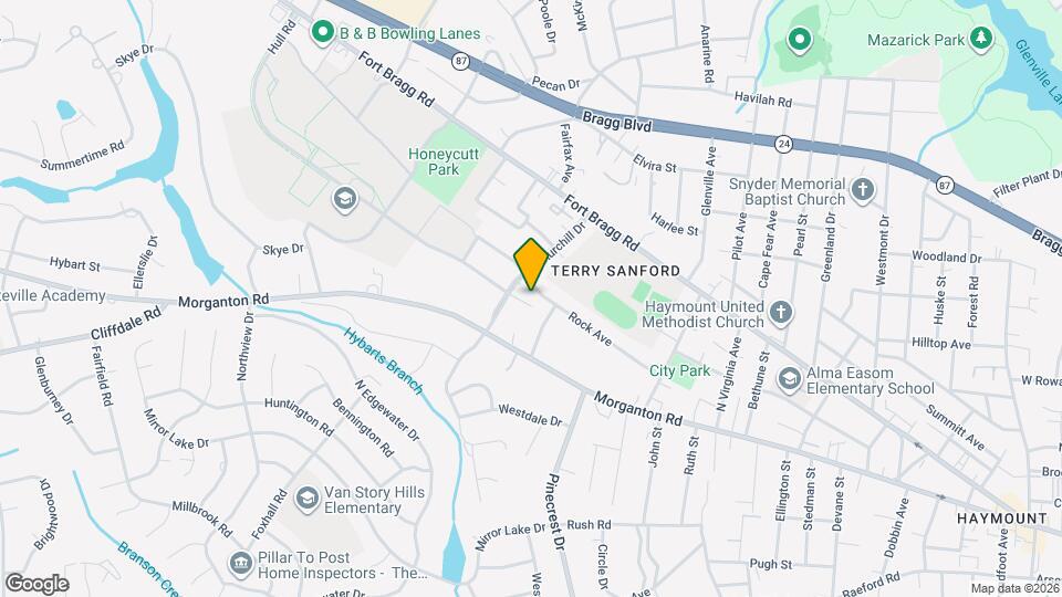 2130 Hull Rd Map and Location Details