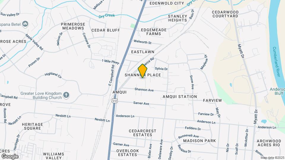 721 Shandale Dr Map and Location Details