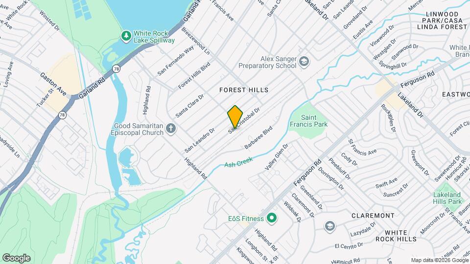 8172 San Cristobal Dr Map and Location Details