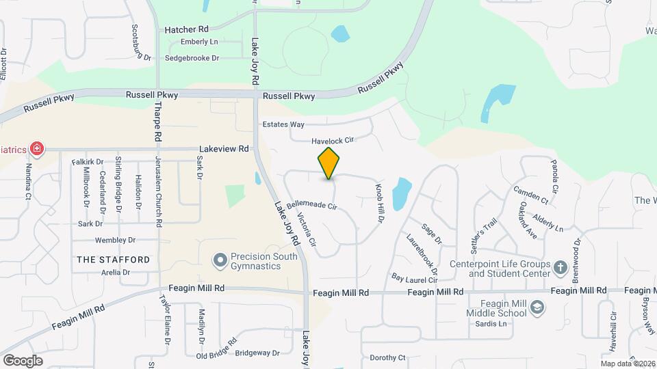 701 Victoria Cir Map and Location Details