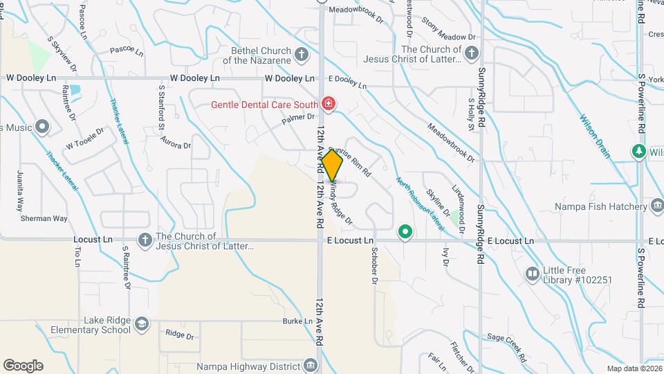 3815 E Windy Ridge Ct, Unit ID1460906P Mapa y Detalles de la Ubicación