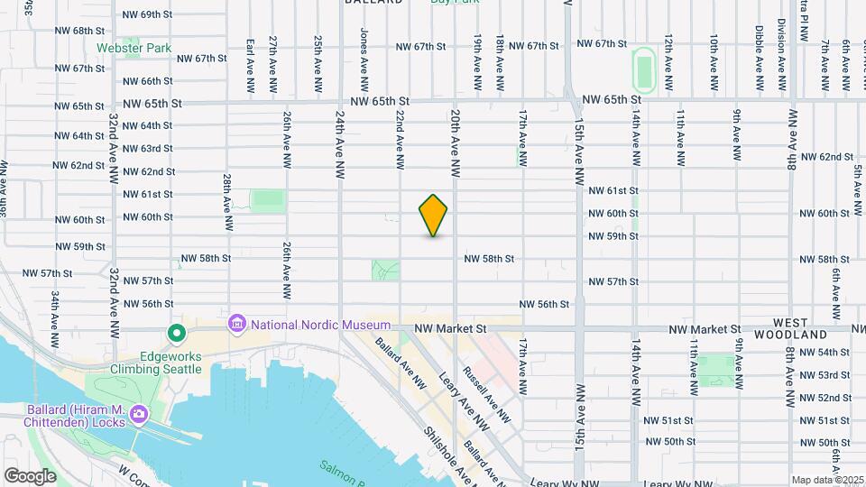 2025 NW 59th St Map and Location Details