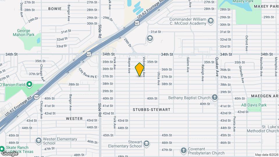 4907 37th St Map and Location Details