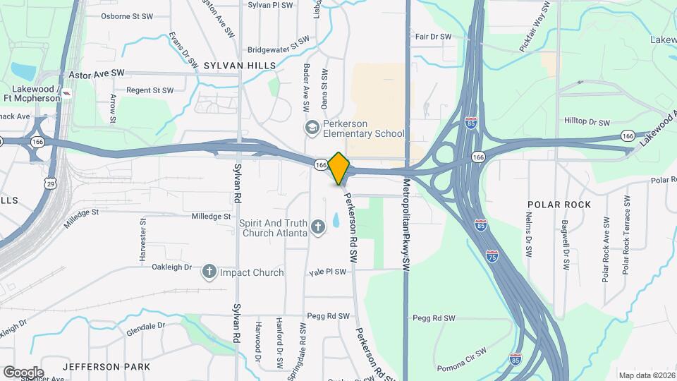 2147 Perkerson Rd SW Mapa y Detalles de la Ubicación