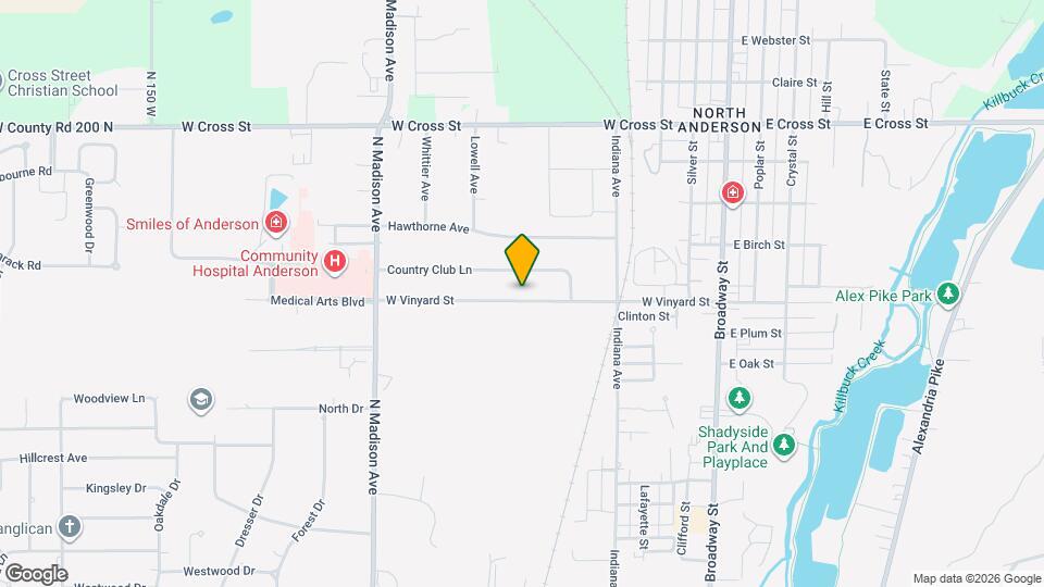 522 W Vinyard St Mapa y Detalles de la Ubicación