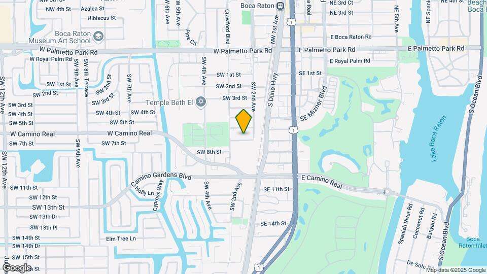 255 SW 7th St, Unit 4 Map and Location Details