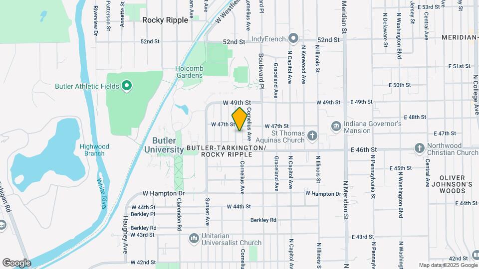 4635 Hinesley Ave Map and Location Details