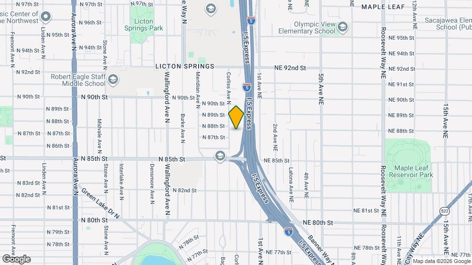2311 N 88th St Map and Location Details