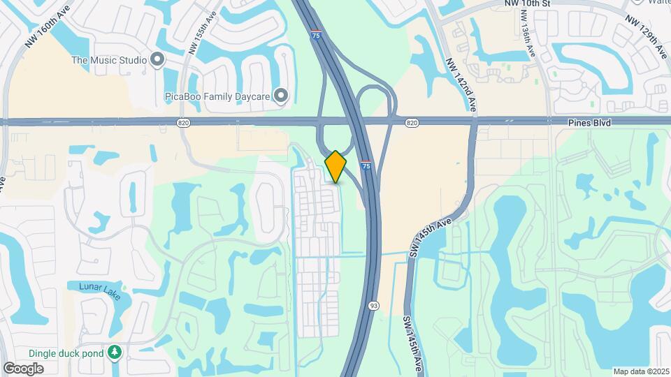 501 SW 146th Terrace Map and Location Details