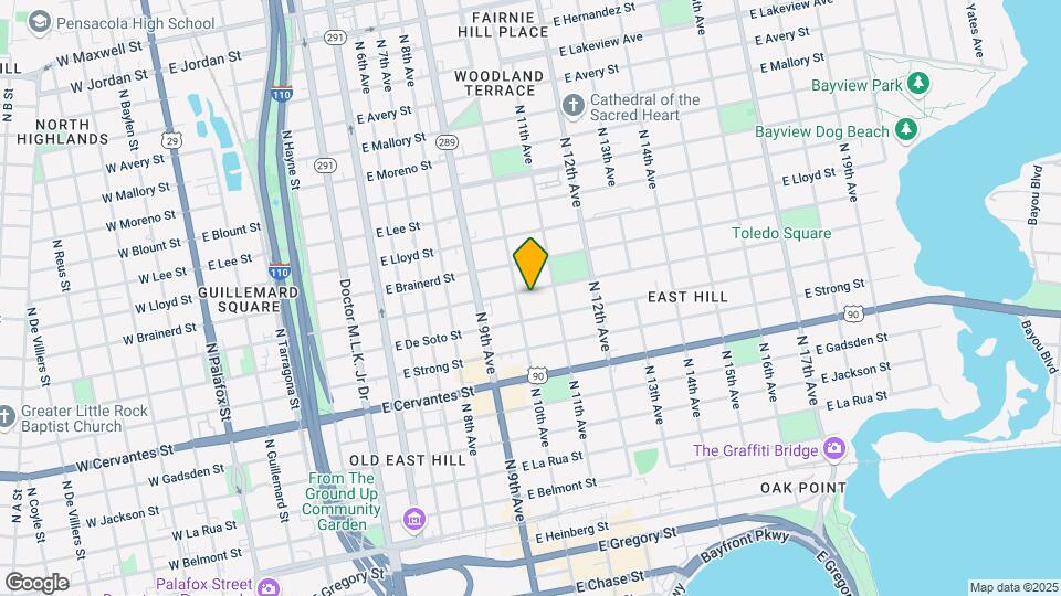 1011 Gonzalez St Map and Location Details