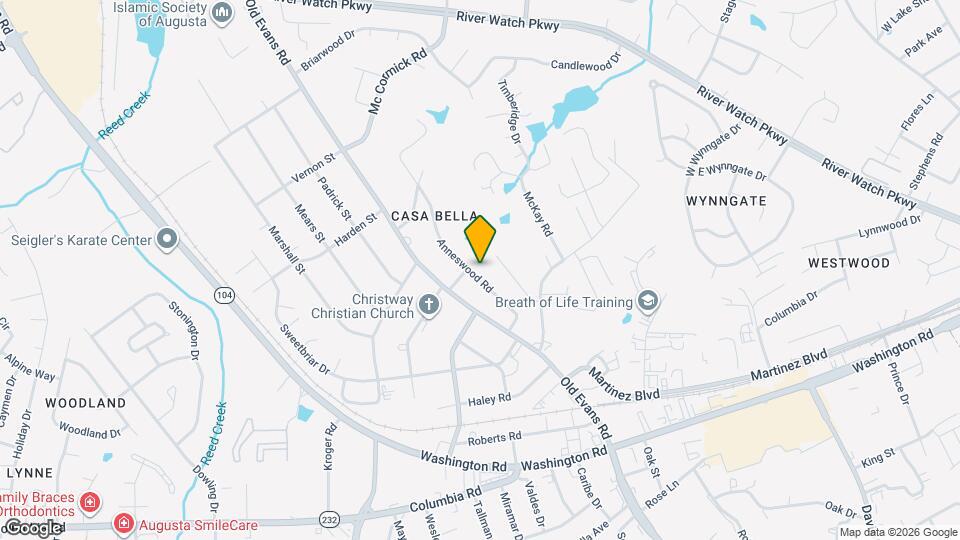 154 Anneswood Rd Map and Location Details