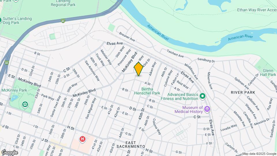 4315 A St Map and Location Details